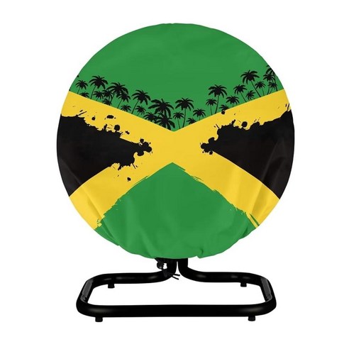 Suobstales Jamaica Flag Palm Tree Print 24\