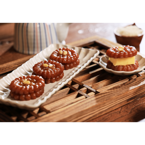 향긋한 달콤함이 우주를 유영하는 맛, 우주 호박찹쌀약과