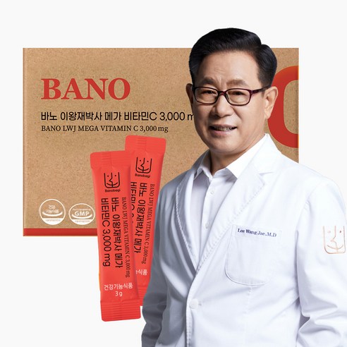 바노 이왕재 박사 메가 비타민C 3000mg 90p, 270g, 1박스