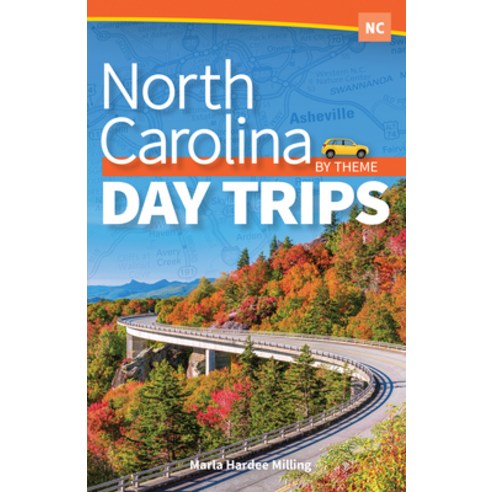 North Carolina Day Trips by Theme Hardcover, Adventure Publications