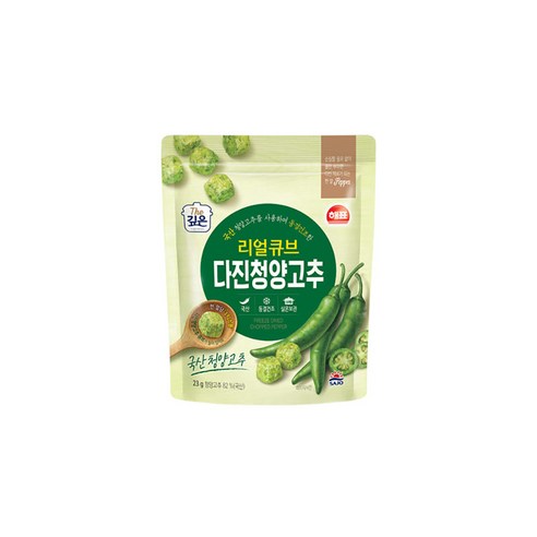 해표 리얼큐브 다진청양고추