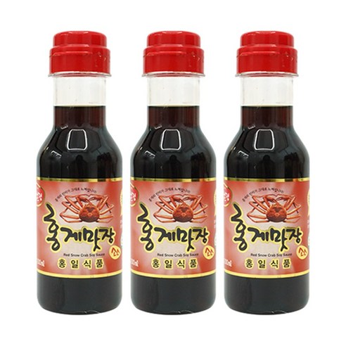 홍일식품 홍게맛장 소스 소용량 1인가구 홍게조미료, 200ml, 6개