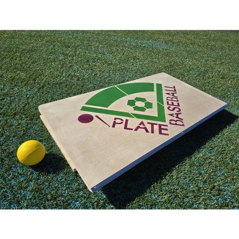 집에서 즐기는 나만의 야구 연습장, 플레이트야구 올인원 플레이트 야구판!