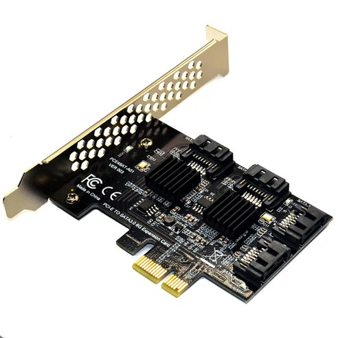 Lopbinte PCIE to SATA Card PCI-E 어댑터 PCI Express SATA3.0 Converter, pci-e sata 카드