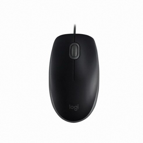 로지텍 유선 광마우스 M110 무소음 마우스