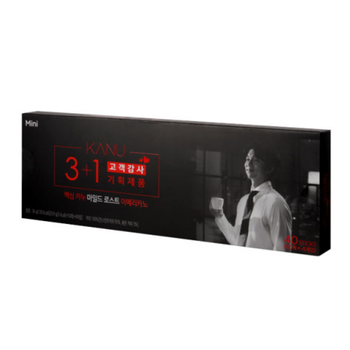 카누 콜롬비아 블렌드 마일드 로스트 아메리카노 0.9g 원두커피믹스, 40개입, 7개
