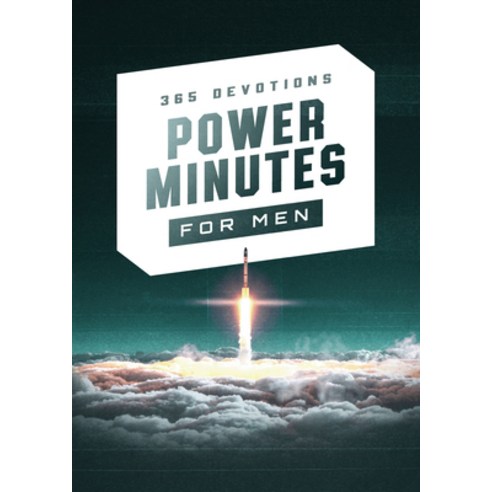 (영문도서) Power Minutes for Men: 365 Devotions Paperback, Barbour Publishing, English, 9781636092614