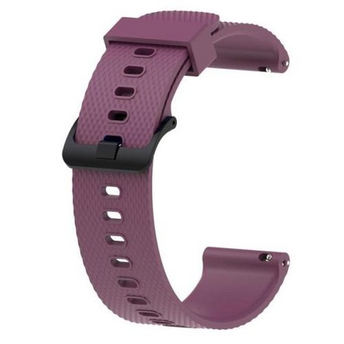 Garmin Vivoactive 5 3 165 용 실리콘 손목 스트랩 스마트 워치 밴드 Garmin Vivomove 트렌드 스포츠 팔찌 액세서리 20mm, 98) 보라색 - Forerunner 165 Music