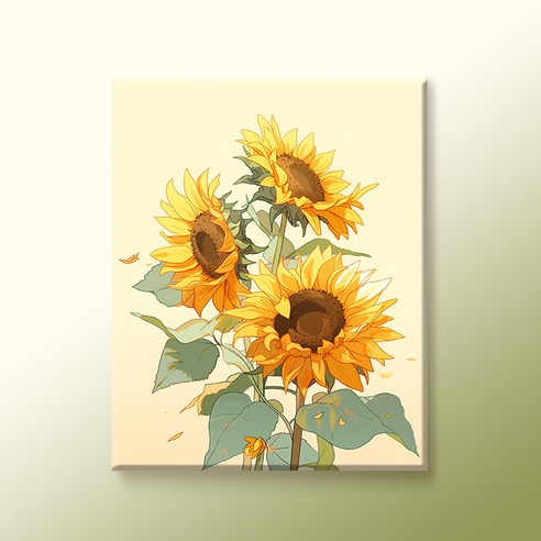 피포페인팅 DIY 명화그리기 유화 그림 그리기 아크릴화 30*40cm, 23타입, 1개