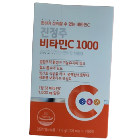 진정주 비타C1000 1100mg, 600정, 1개
