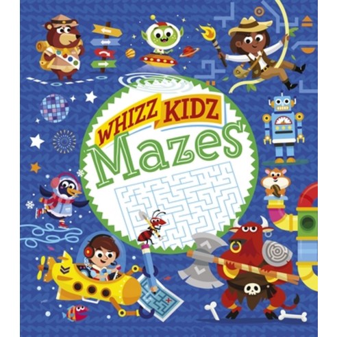 (영문도서) Whizz Kidz: Mazes Paperback, Arcturus Editions, English, 9781789505399