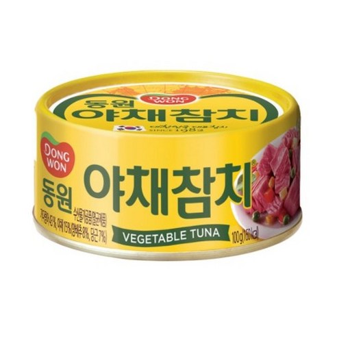 동원 야채참치 통조림, 150g, 5개