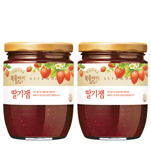 복음자리 딸기잼 380g, 2개