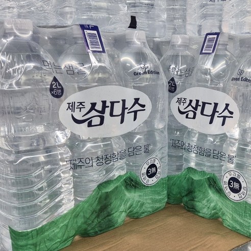 천연 미네랄워터 먹는샘물삼다수몸에좋은물, 24개, 2L