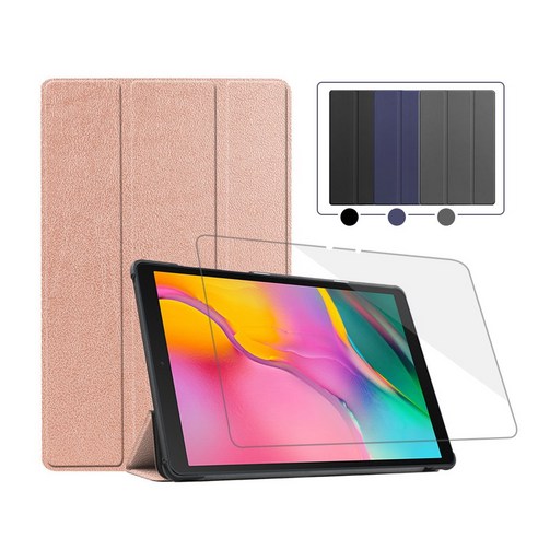 레노버 XiaoxinPad 태블릿 P11 보호케이스+강화필름, 네이비