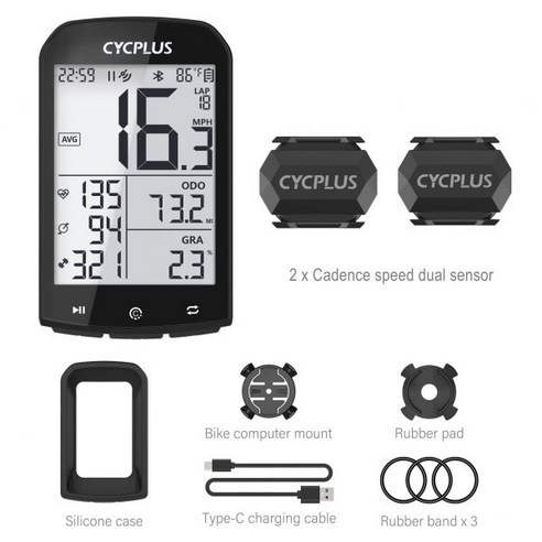 CYCPLUS-케이던스 속도 듀얼 센서 자전거 무선 속도계 ANT 블루투스 방수 사이클링 액세서리 C3 케이던스, M1 2xC3 H1 Z1