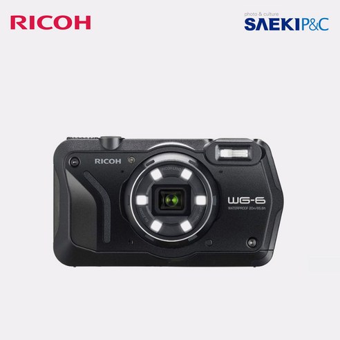 (정품) 리코 방수 카메라 수중 촬영 WG-6 RICOH, 오렌지