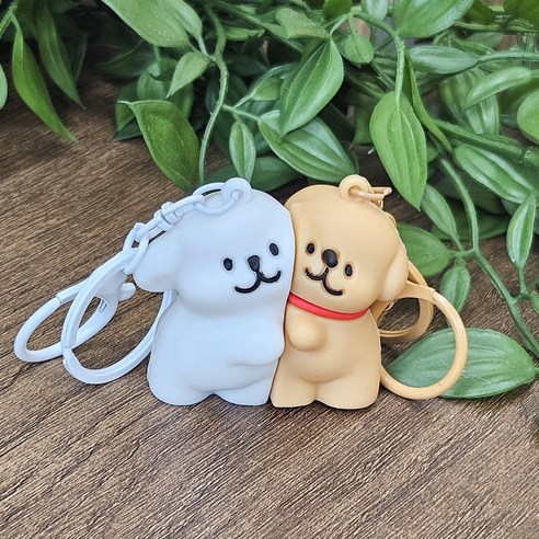 댕댕이와 함께하는 일상을 더욱 특별하게, 커플 자석 키링!