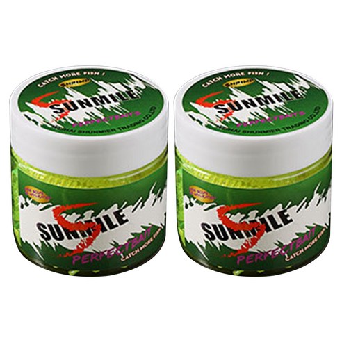 Xzante SUNMILE 2개 낚시 미끼 미니 플로트 소프트 Tpr 새우 30 조각 병 부드러운 바다 미끼(녹색)