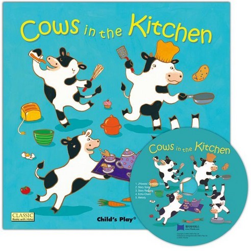 노부영 마더구스 세이펜 Cows in the Kitchen (Paperback + CD), Child's Play