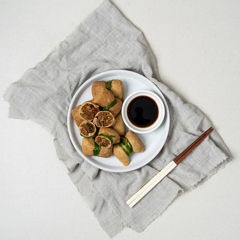 유부점방 가마솥에 볶은 유부주머니, 4개, 180g