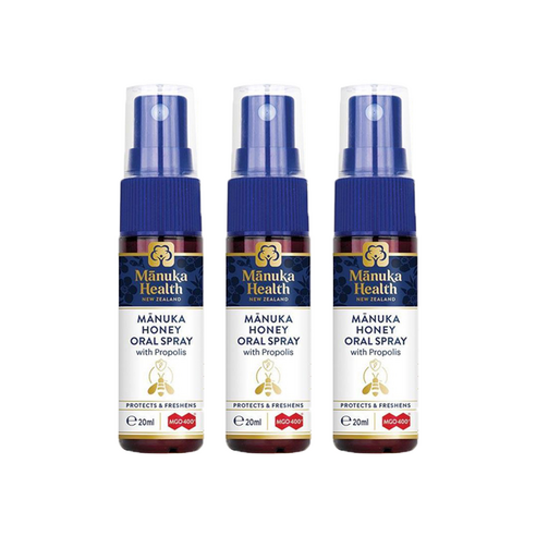 [마누카헬스] MGO400+ 목 스프레이 20ml 3개