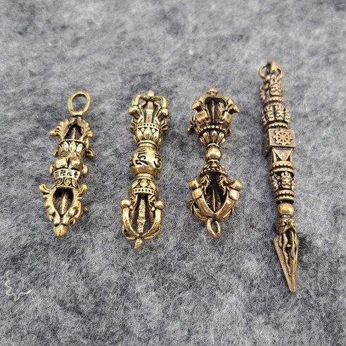 황동 미니 금강저 세트, 액운을 막고 평안을 기원하다