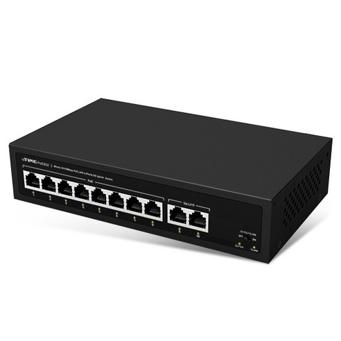 이에프엠 ipTIME POE802 스위칭허브 (10포트/100Mbps/POE)