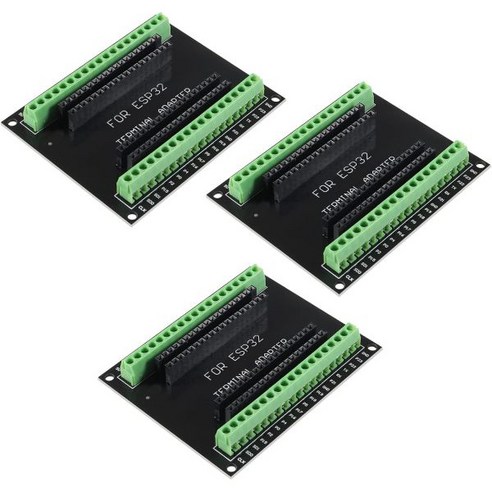 3PCS ESP32 브레이크아웃 보드 GPIO 1 in 2 38핀 호환 ESP32S 개발 데스크탑 3PCS ESP32 브레이크아웃 보드 GPIO 1 in 2 38핀 호환 ESP32S 개발 데스크탑