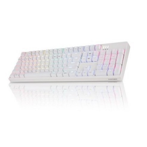 앱코 HACKER 스페셜 게이밍 카일 광축 레인보우LED, K660, 화이트, 일반형