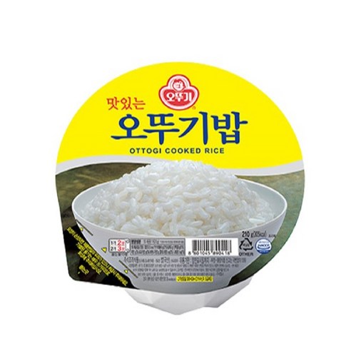 오뚜기 맛있는 오뚜기밥, 210g, 12개