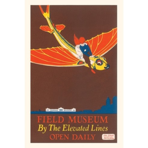 (영문도서) Vintage Journal Poster for Field Museum with Children on Giant Koi Paperback, Found Image Press, English, 9781669505648