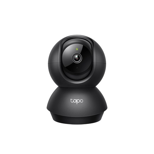 티피링크 300만화소 2K 원격회전 가정용 카메라 홈캠 펫캠 CCTV 블랙