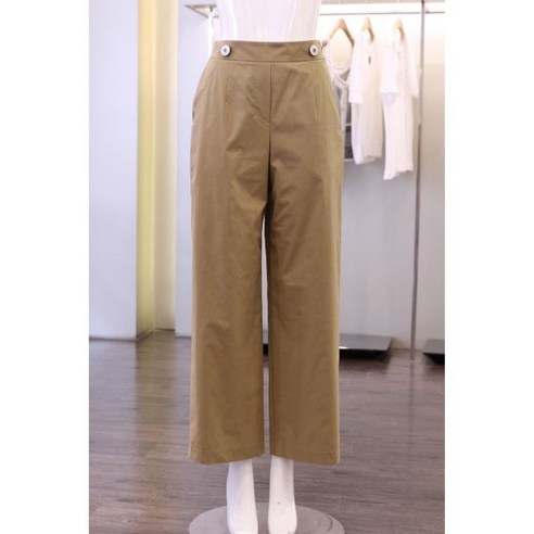 오즈세컨 빅 버튼 와이드 크롭 팬츠 ( O22D3WPC822W )(3695807) 백화점