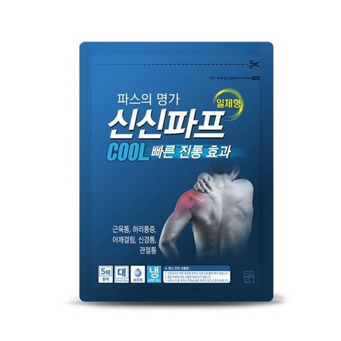 신신제약 신신파프 COOL, 5개입, 1개