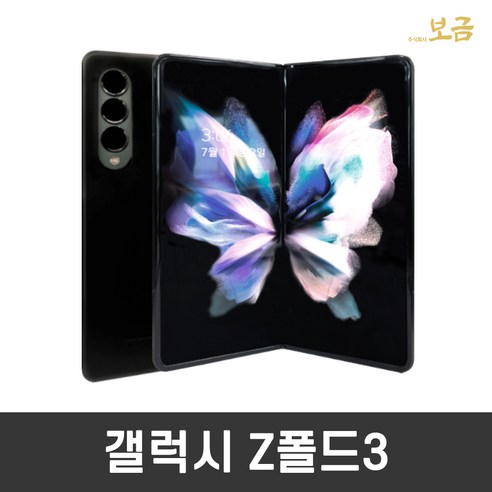 삼성 갤럭시 Z폴드3 SM-F926N 256GB 512GB 자급제, 실버