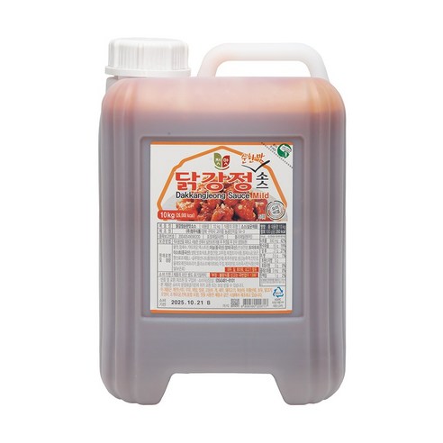 청우식품 첫맛 닭강정 순한맛소스, 10kg, 1개