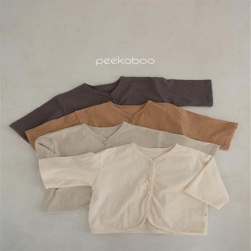 [피카부] 마루 baby가디건 4컬러 유아 아기옷 여름옷 [peekaboo]