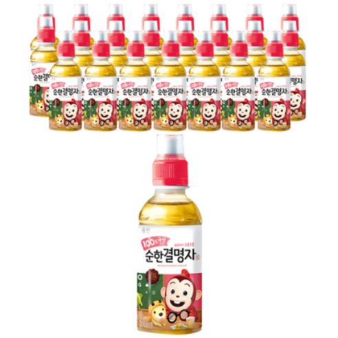 웅진 순한 결명자 차 음료, 200ml, 24개