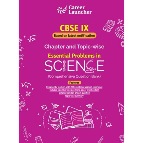 CBSE Class IX 2021: Science - Chapter & Topic-wise Question Bank Paperback, G.K Publications Pvt.Ltd, English, 9789389718553