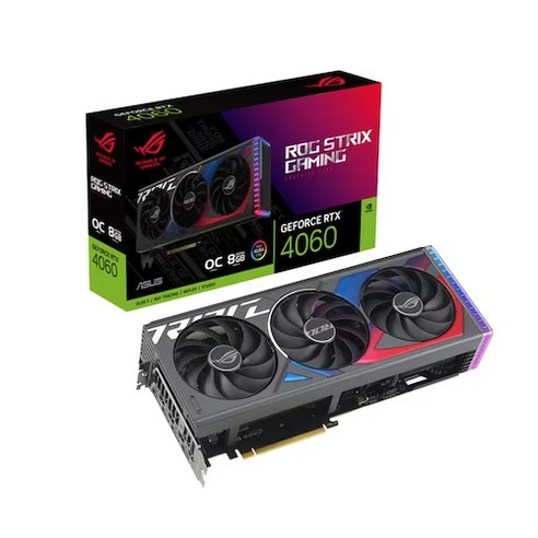 ASUS ROG STRIX 지포스 RTX 4060 O8G GAMING OC D6 8GB