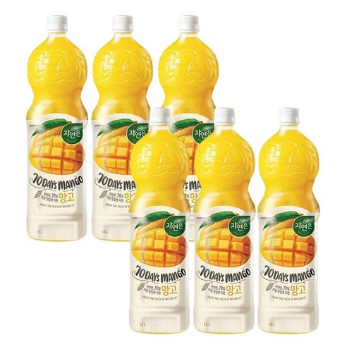 웅진_자연은 망고 1.5L 6개