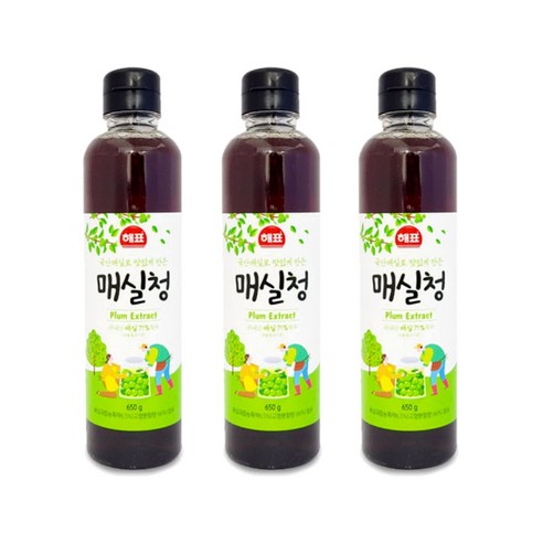 [해표] 매실청 650g, 2개