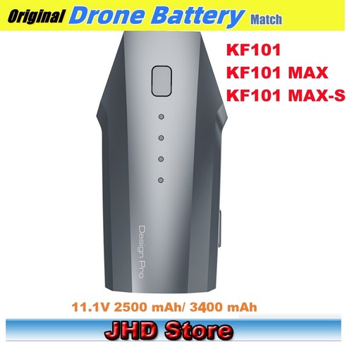 드론 JHD 오리지널 전문 배터리 KF101 Max-S 시리즈 Dorne 액세서리 부품 Max, 1.KF101 max 2500mAhx1