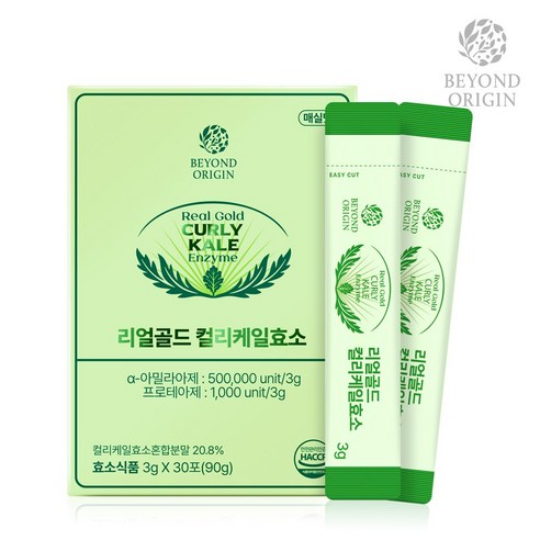 [비욘드오리진] 리얼골드 컬리케일효소 (3g*30포)