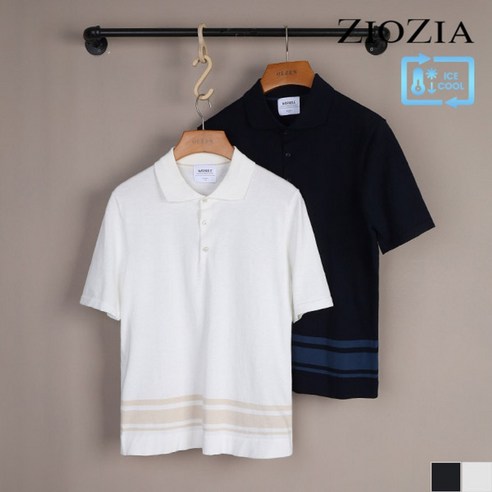 지오지아 크루넥 반팔 카라 스웨터 B ABC2ET1101 B 지오지아티셔츠