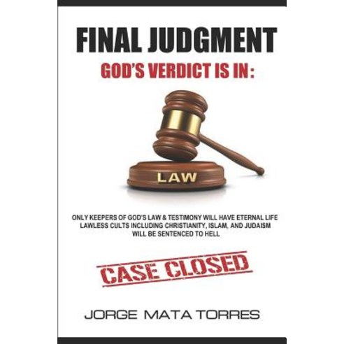 (영문도서) Final Judgment: God''s Verdict Is in Paperback, Independently Published, English, 9781723872044