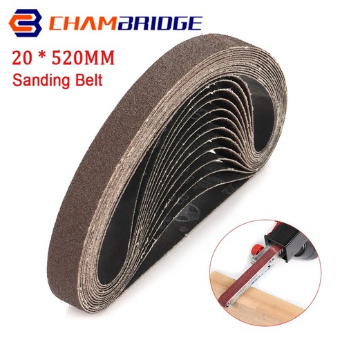 벨트샌딩기 벨트샌더 샌더기 벨트사포 20x520mm 샌딩 벨트 세트 샌더 연마 40-800 목재 가구에 대 한 그릿 공기 샌더에 금속 연 삭, [02] New 60, [01] 10pcs, [01] 20 x 520 mm, 10개, 01 40_01 10pcs_01 20 x 520 mm