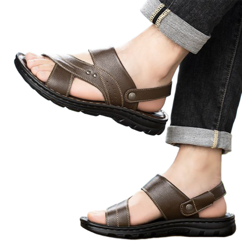 남자 샌들 편한 미끄러방지 샌들 슬리퍼 운전 신발 Men''s sandals