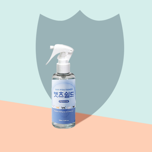 캣츠쉴드 피톤치드 플러스 100 ml 고양이모래떡짐+스크래치 방지, 1개, 100ml